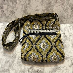 Retired Vera Bradley Cambridge Pattern Crossbody Purse Bag